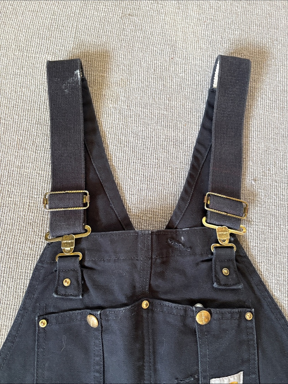 Black Carhartt R01 overalls - Picture 4 of 7